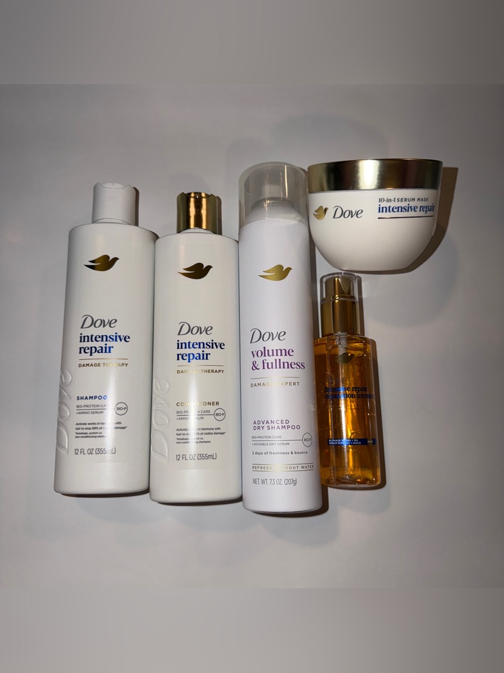 Dove set of 5